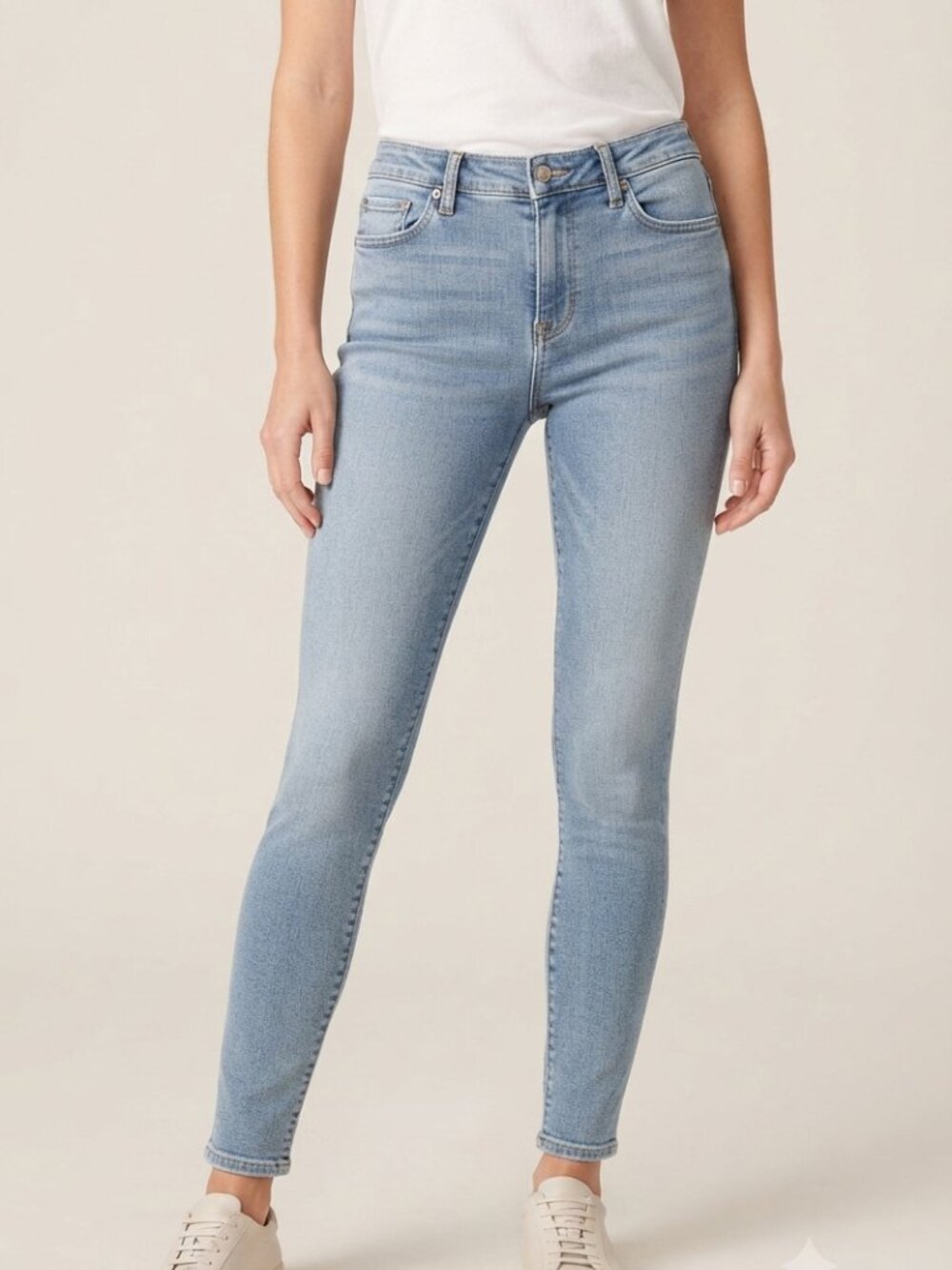 Buffalo David Bitton Women's Skinny Jeans Light Wash Stretch Denim Size 4/27